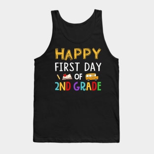 Happy First Day Of 2nd Grade Tank Top